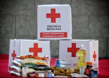 Apertura Cruz Roja centro de acopio para damnificados