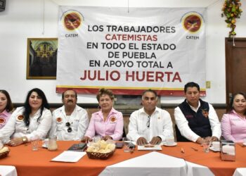 FATEP-CATEM respaldan aspiraciones de Julio Huerta
