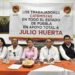 FATEP-CATEM respaldan aspiraciones de Julio Huerta