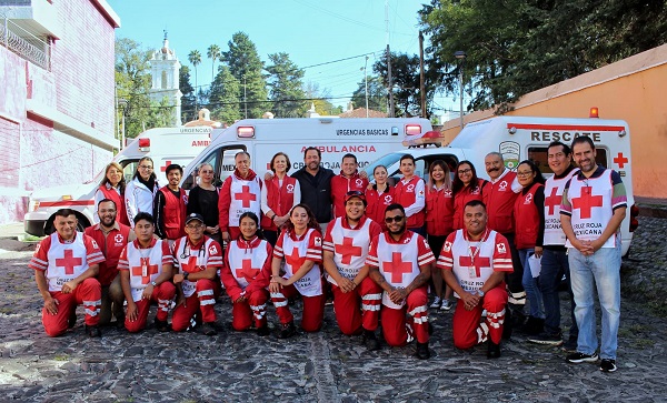 Socorristas poblanos de Cruz Roja se suman a labores de ayuda en Acapulco
