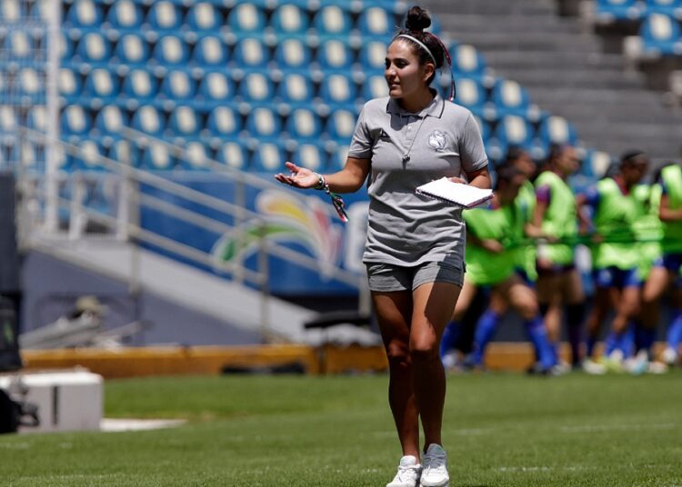 Majo López, preocupada por partido contra Toluca