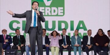 Mario Delgado refrenda alianza con el Partido Verde