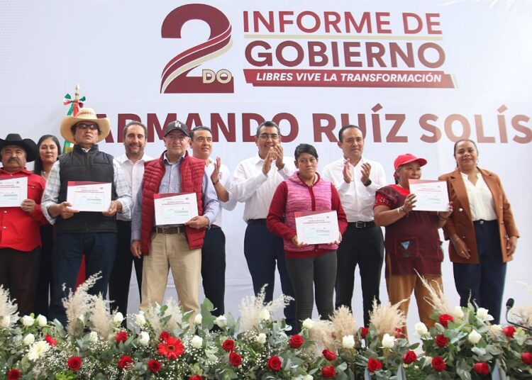 Sergio Salomón asiste al Segundo Informe del edil de Libres