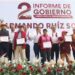 Sergio Salomón asiste al Segundo Informe del edil de Libres