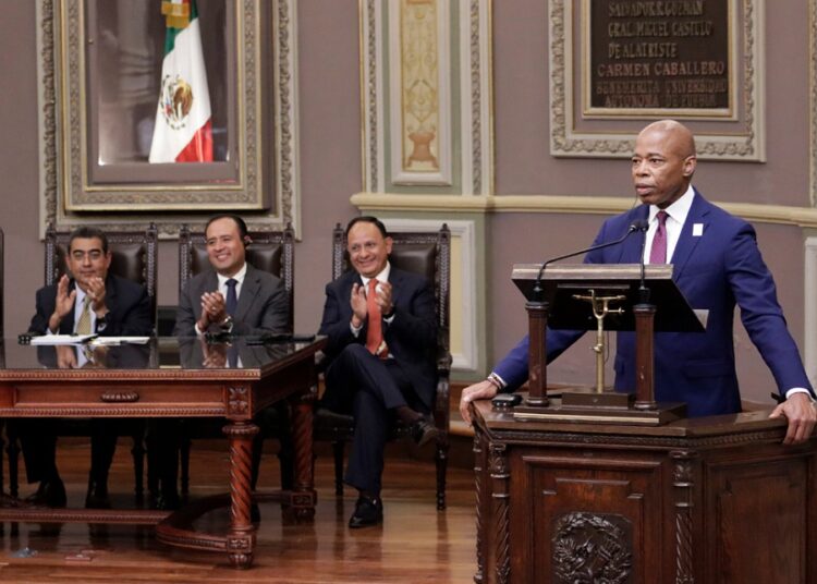 Reforzar trabajo para detener migración a EEUU: Alcalde de Nueva York, Eric L. Adams