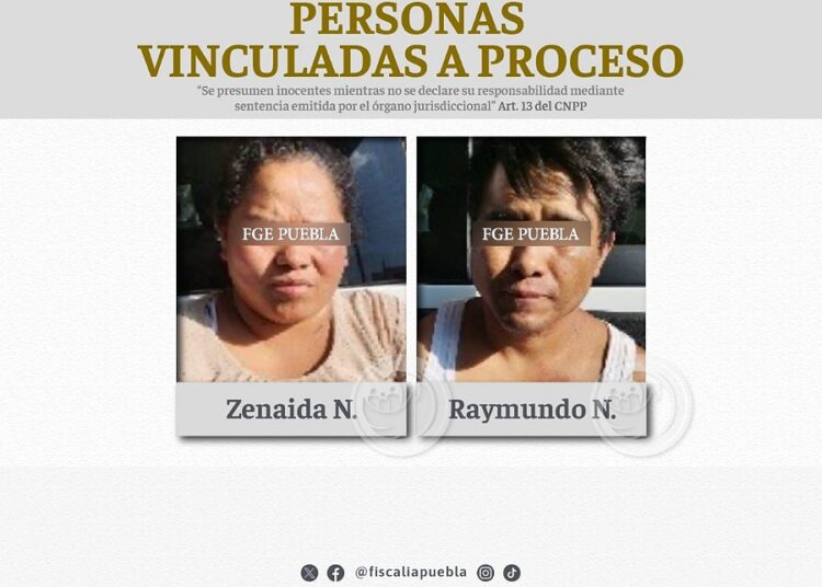 Fiscalía detiene a pareja de narcomenudistas de metanfetaminas en Tlahuapan