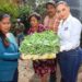 Paola Angón entrega invernaderos de traspatio