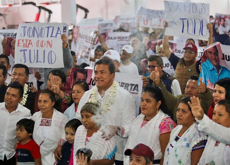 Gracias al pueblo seguimos creciendo: Julio Huerta