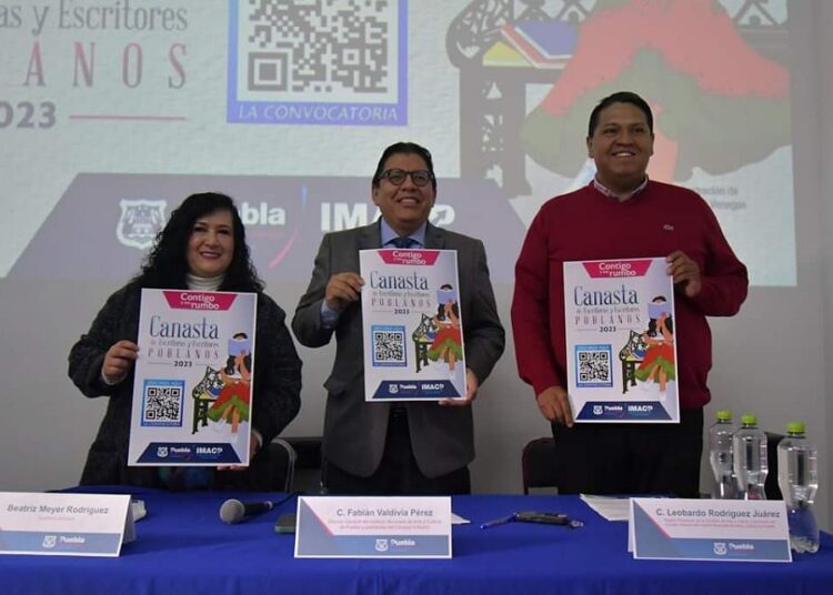 IMACP presenta segunda edición de Canasta de Escritoras y Escritores Poblanos