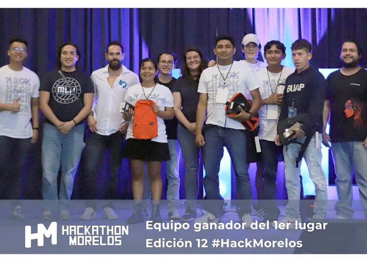 Alumno BUAP integra equipo ganador del HackMorelos
