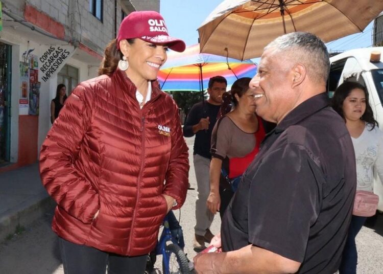 Olivia Salomón refuerza defensa de la 4T