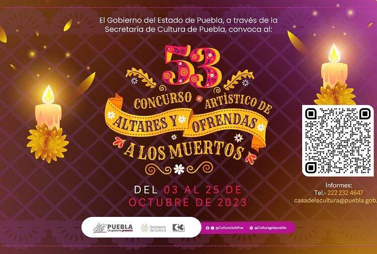 Convocan a Concurso Artístico de Altares y Ofrendas a los Muertos