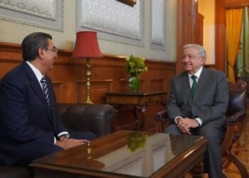 Afianza Sergio Salomón alianza con AMLO