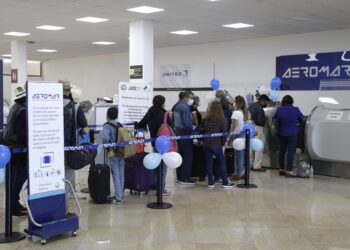Aumenta 16% trasladado de pasajeros en el AIP