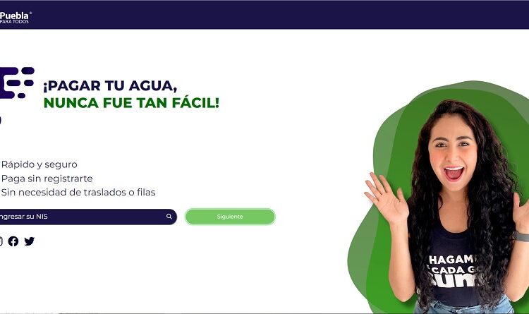 Agua de Puebla lanza ‘Pago Fácil’, plataforma de pago en línea