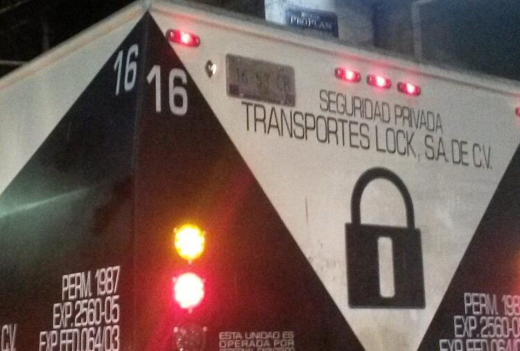 SSP colabora en búsqueda de asaltantes de camioneta de valores