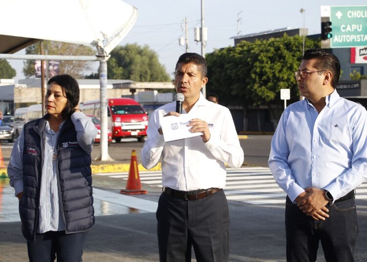 ERP entrega mantenimiento de red semafórica del Blvd. Norte