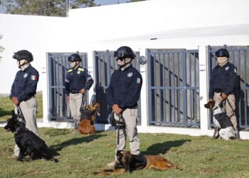 ERP entrega instalaciones de Unidad Canina, Unidad Táctica y Zona 3 de SSC