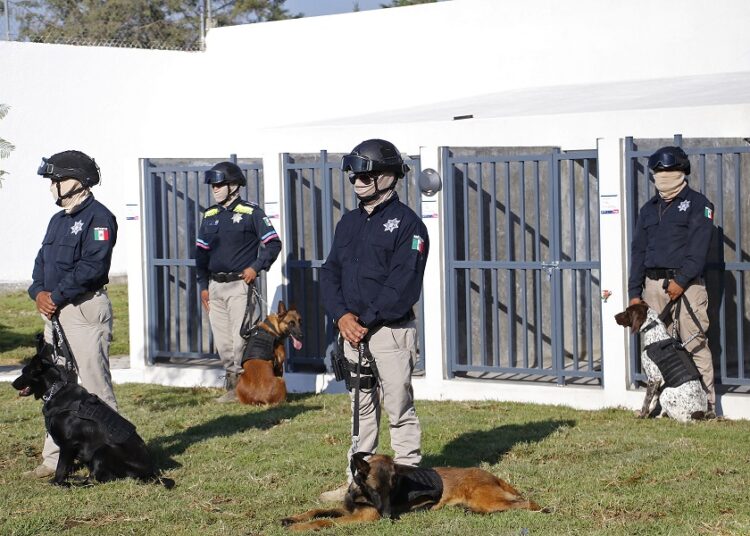 ERP entrega instalaciones de Unidad Canina, Unidad Táctica y Zona 3 de SSC