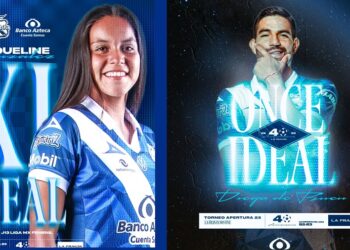 Jugadores del Club Puebla, presentes en el XI Ideal