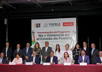 Gobernador encabeza presentación de programa No + Violencia
