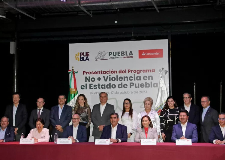 Gobernador encabeza presentación de programa No + Violencia