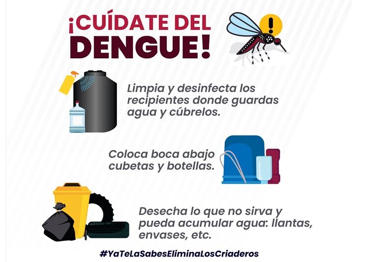 Reportan 9 personas hospitalizadas por dengue