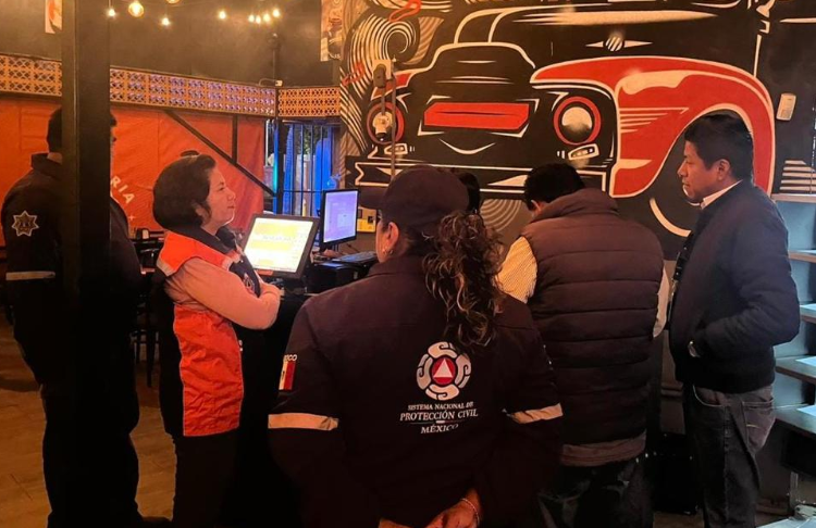 San Andrés realiza operativo de revisión de bares y antros