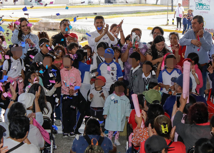 Unidad Habitacional La Guadalupana estrena circuito vial