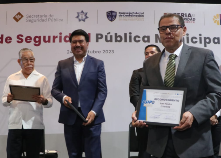 Policía de San Pedro, reconocida por certificar a todos sus elementos con CUIP: SSP