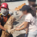Tras caer 8 metros en un pozo, bomberos de San Andrés rescatan a 2 perros