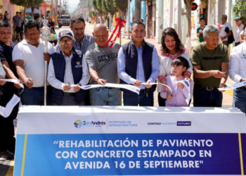 Tlatehui entrega rehabilitación de la 16 de Septiembre