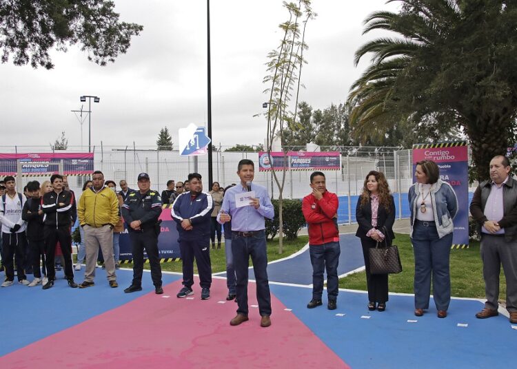 ERP entrega parque rehabilitado en La Libertad