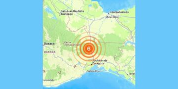 Se registra sismo de 6.0 grados en Oaxaca