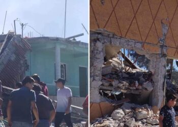 Explosión de bodega con pirotecnia deja 4 heridos en Xiutetelco