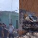 Explosión de bodega con pirotecnia deja 4 heridos en Xiutetelco