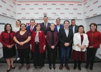 Armenta se reúne con Sheinbaum y dirigencia de Morena
