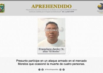 Detienen a ‘El Bocho’ homicida de 4 personas en mercado Morelos