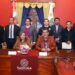 Sergio Salomón y Lorena Cuéllar acuerdan trabajo conjunto