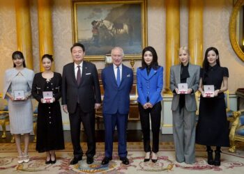 Blackpink recibe homenaje en Palacio de Buckingham
