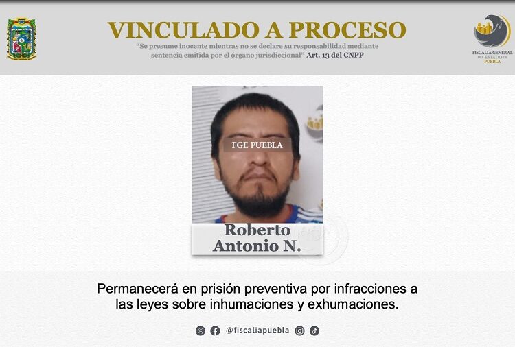 Vinculan a proceso a sujeto que mató y enterró a su madre