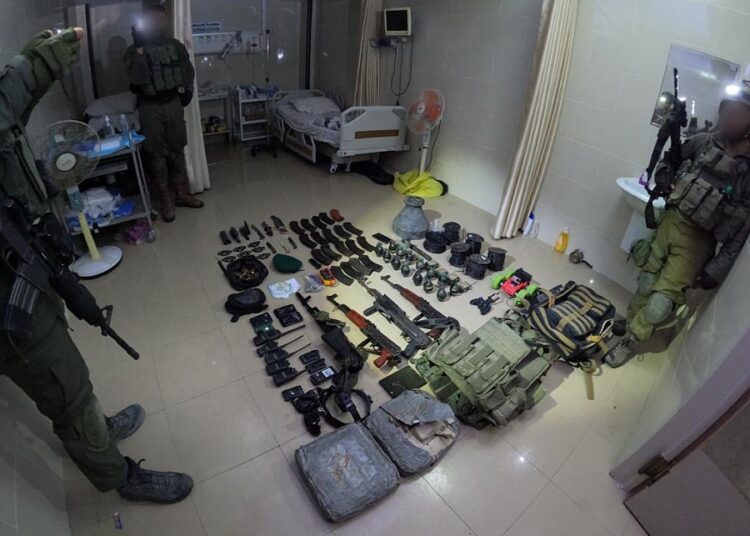 Descubre Israel red de túneles de Hamás en hospital