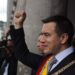 Daniel Noboa asume presidencia de Ecuador por año y medio