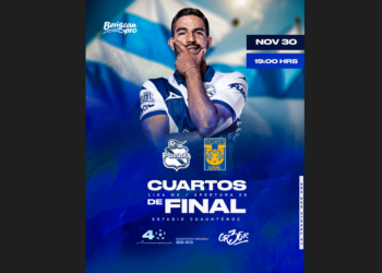 Definen horarios de partidos de cuartos de final