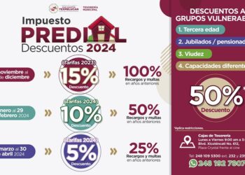 Anuncian descuentos en pago anticipado del predial en Texmelucan