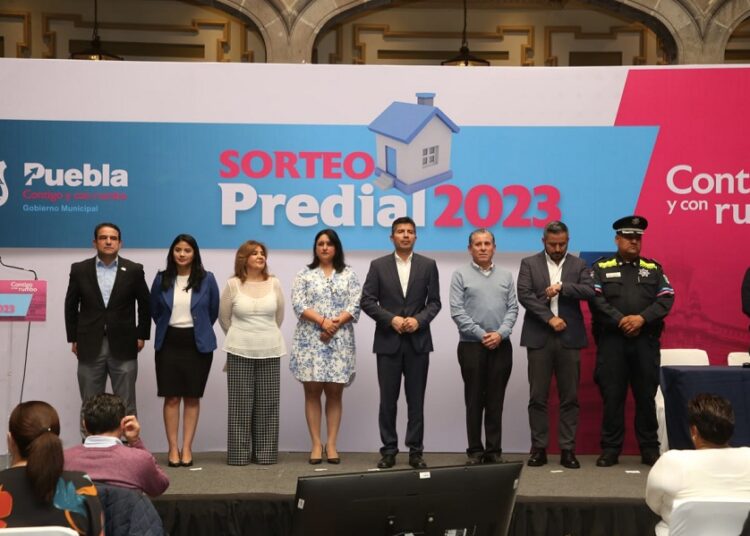 Ayuntamiento realiza Sorteo Predial 2023
