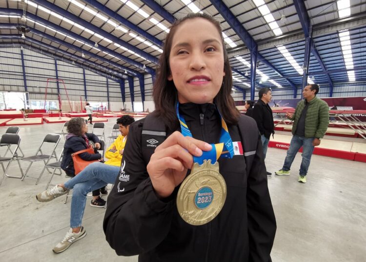 Diana Coraza gana medalla de oro en Juegos Parapanamericanos Santiago 2023