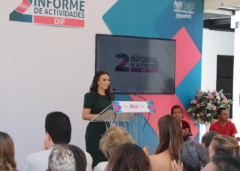 Presidenta del DIF de San Pedro presenta segundo informe de actividades