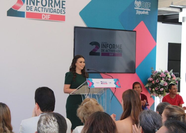 Presidenta del DIF de San Pedro presenta segundo informe de actividades