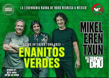 Enanitos Verdes y Mikel Erentxun darán concierto en Puebla